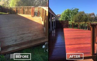 Transformed an Unsightly Deck in Canberra Into An Amazing Outdoor View