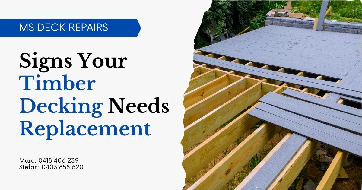 Signs Your Timber Decking Needs Replacement Feature Image