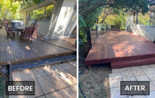 Restored an Old Decking in Canberra
